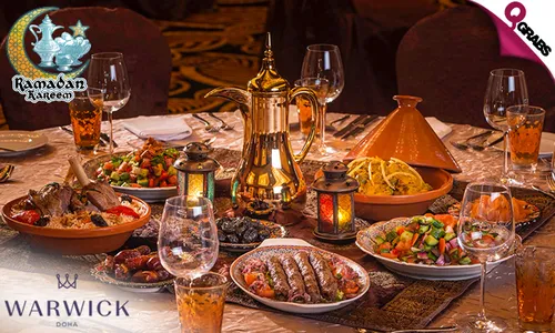 Iftar Set Menu OR Suhoor Buffet at Warwick Hotel!